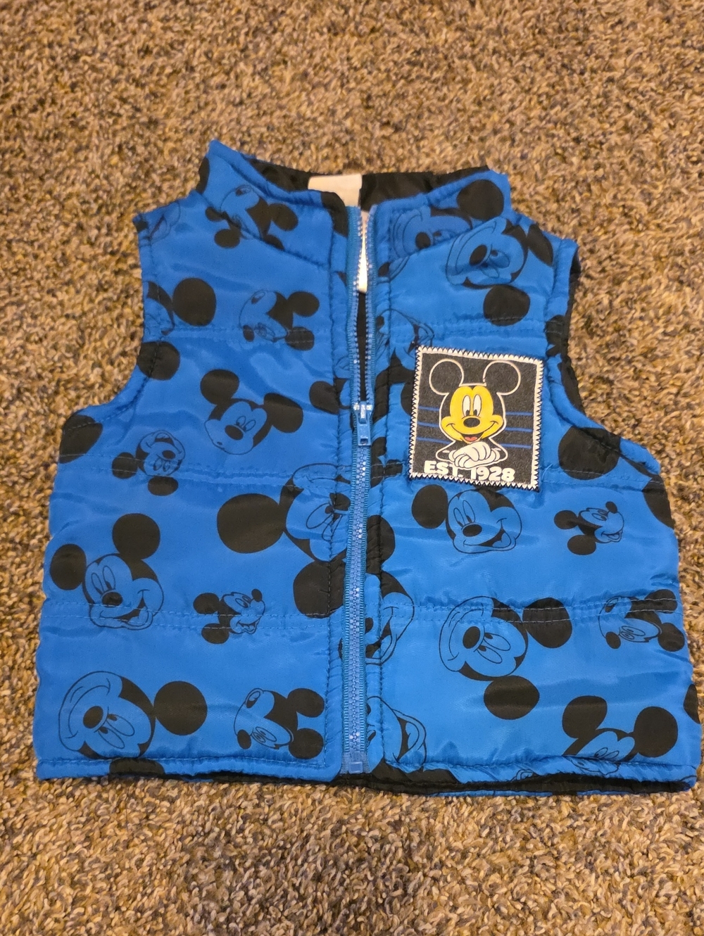 Kids Blue Mickey Vest